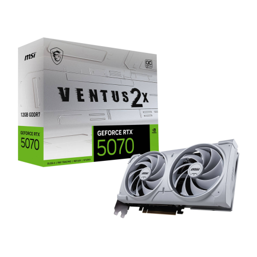 MSI GeForce RTX™ 5070 12G VENTUS 2X OC WHITE